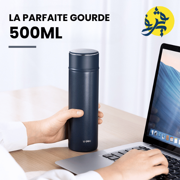 Gourde 500ML Moderne Black - DELI