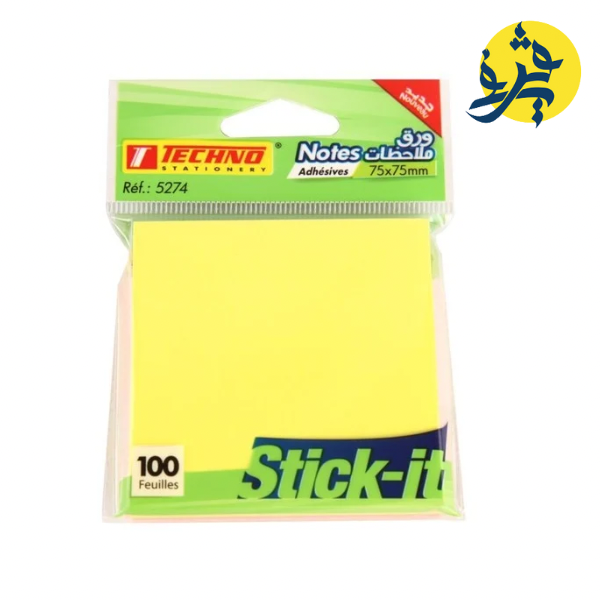 Sticky notes adhésives - TECHNO
