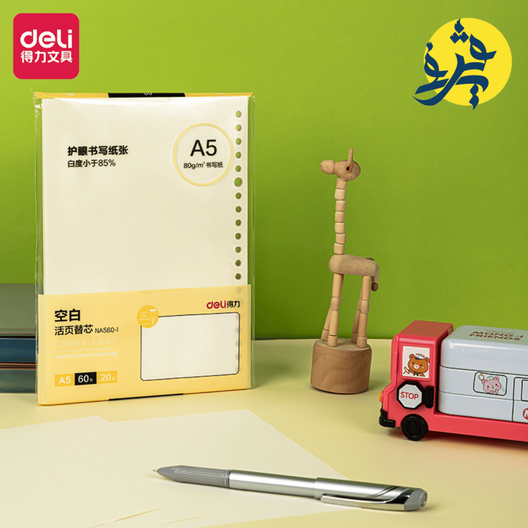 Recharge papier note book A5 - Deli