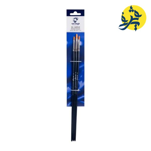 PINCEAU HUILE ACRYLIQUE JEU DE 3 PCS 294/2-4-6 - VAN GOGH REF.90929491