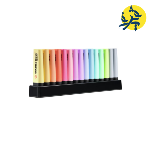 SURLIGNEUR BOSS PASTE DESKSET DE 15 PCS STABILO REF.7015-02