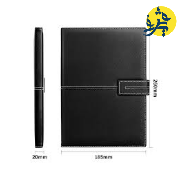 Noote book learther cover en pu aimanté  A5 - DELI