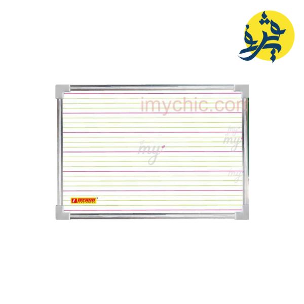 ARDOISE MAGNETIQUE ALUMINIUM DOUBLE FACE TECHNO REF.9796