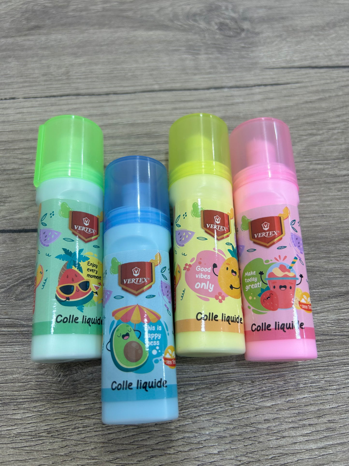 Colle liquide transparente 35 ml fruit Vibes - VERTEX REF.VS0346