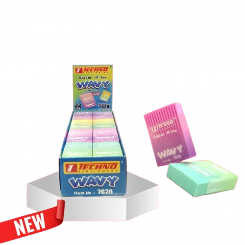 Gomme fantaisie WAVY - TECHNO