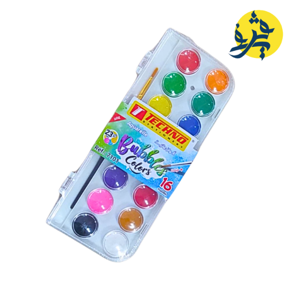 Aquarelle Bubbles 16 Pastilles - Techno
