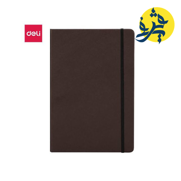 NOTE BOOK PU LEATHER AVEC ELASTIQUE - DELI REF N111L
