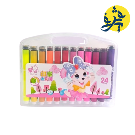 FEUTRE BOITE DE 24 COULEURS BHM REF.230-24