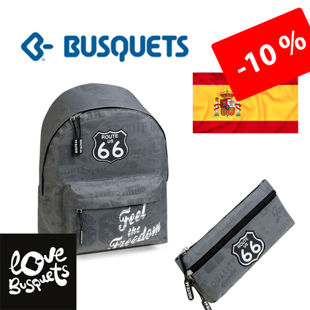 KIT Busquets -Garçon- 2 articles ROUTE 66 collection - Guerfi Store