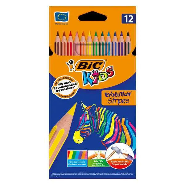 Crayon de couleur Color Up! BIC : le lot de 12 crayons de couleur
