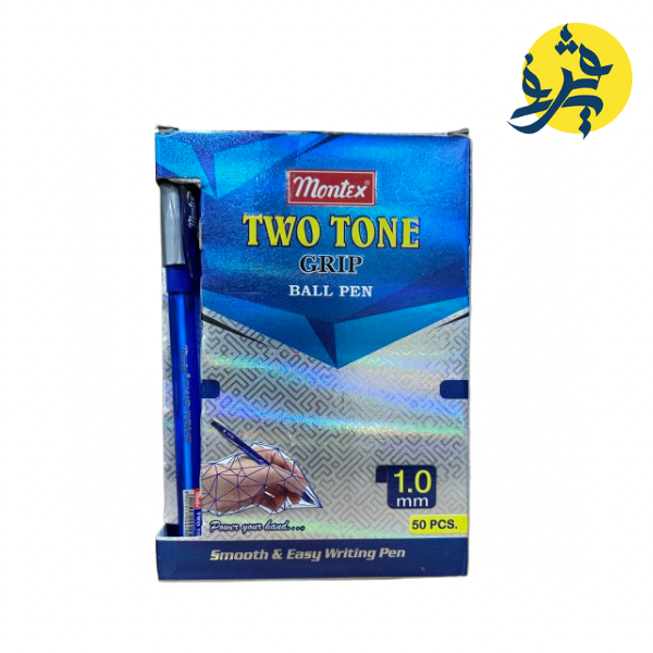 Stylo a bille 1.0 mm bleu two tone - MONTEX
