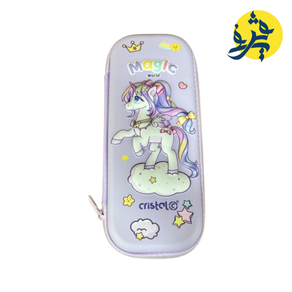 Trousse scolaire magic world - CRISTAL