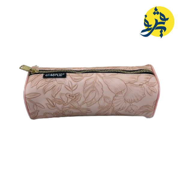 Trousse scolaire à motif floral -CRISTAL 2025