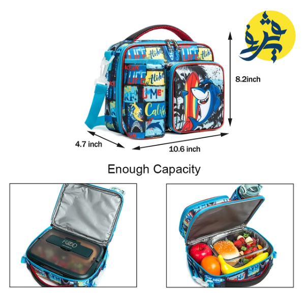Sac à gouter Isotherme Shark  pour enfants