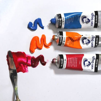 Coffret de 10 tubes de peinture d'huile super fine 20 ml Van Gogh