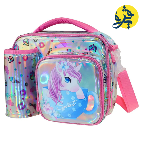 Sac à gouter Isotherme  Licorne Laser pour enfants