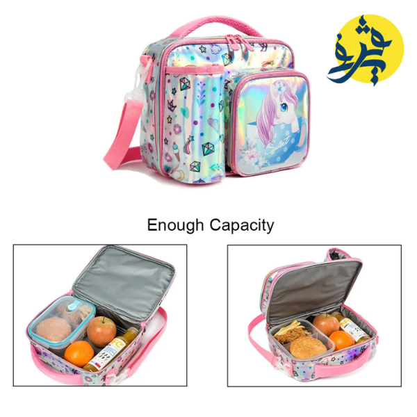 Sac à gouter Isotherme  Licorne Laser pour enfants