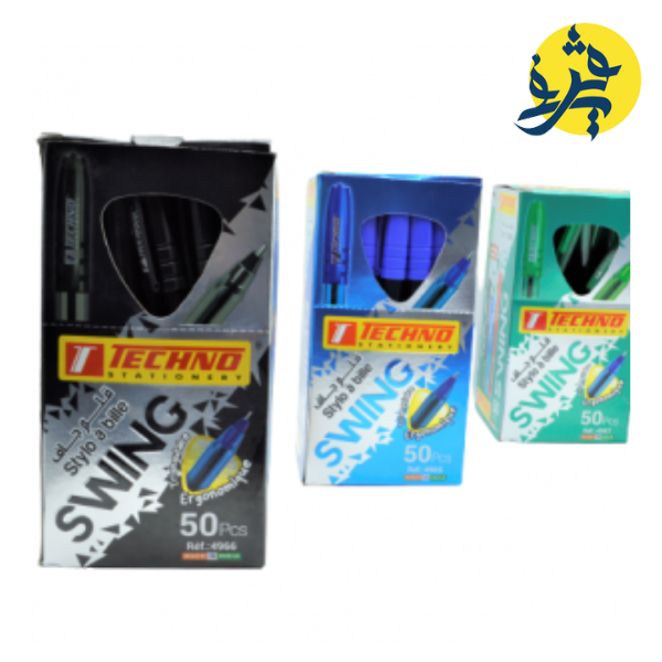 Stylo à bille SWING VERT - TECHNO