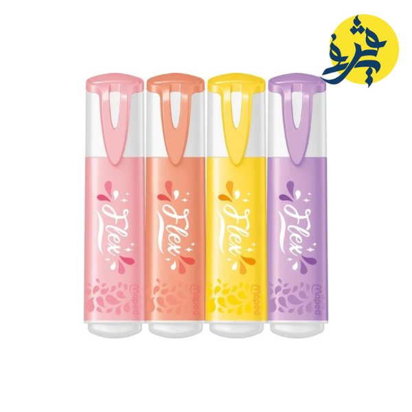 Boite de 4 Surligneurs PASTEL- MAPED