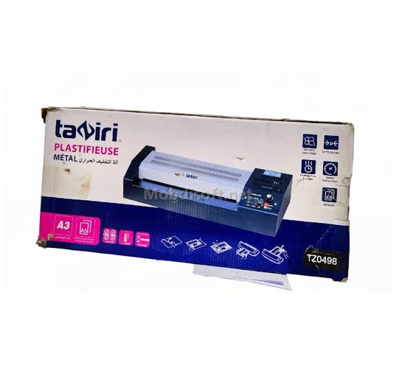 Plastifieuser en metal A3 - TAZIRI