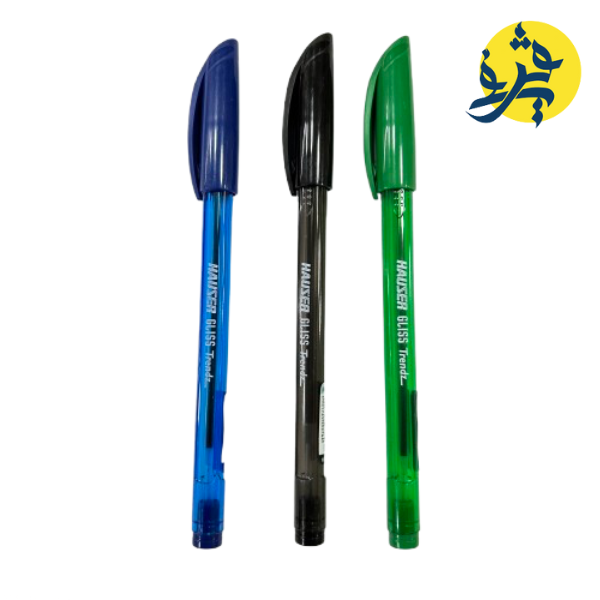 Stylo a bille 1.0 mm vert gliss - HAUSER