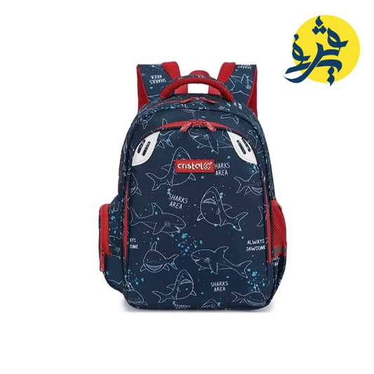 Sac a dos Scolaire Sharks Area- Cristal