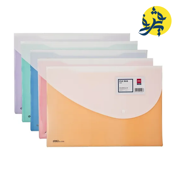 Chemise porte Document plastique A4 MACARON - DELI