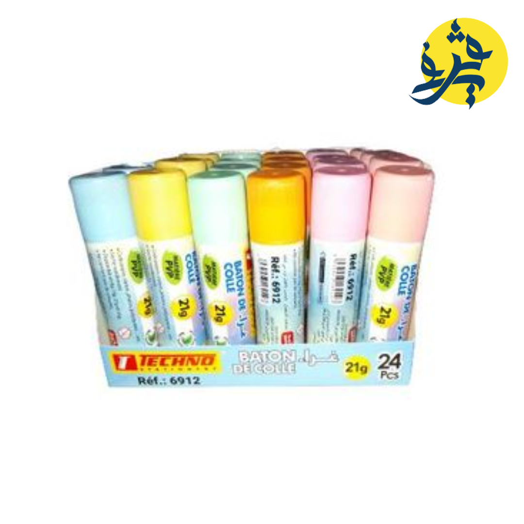 Colle stick 8 g Pastel - TECHNO