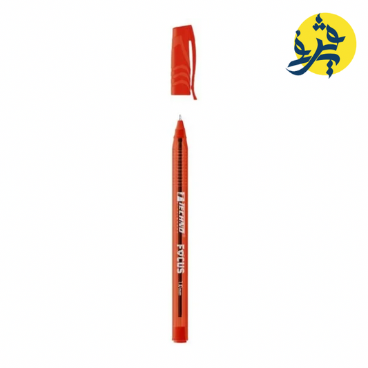 STYLO A BILLE FOCUS ROUGE 1.0MM- TECHNO REF.9793