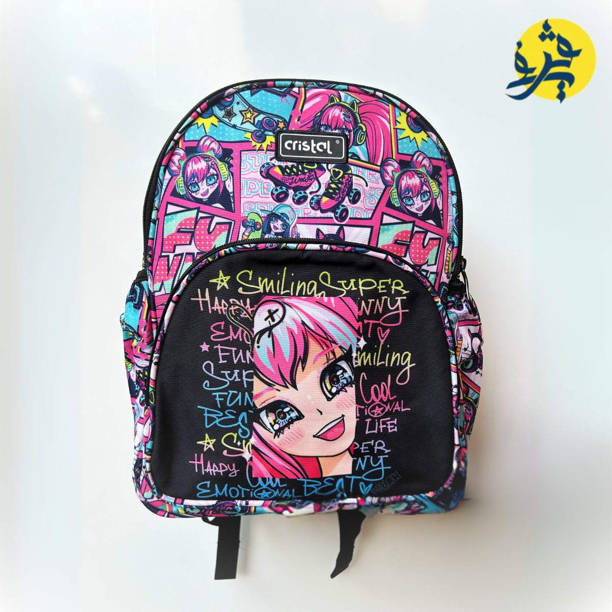 Sac a dos Manga Girl 2 compartiments - CRISTAL 2024