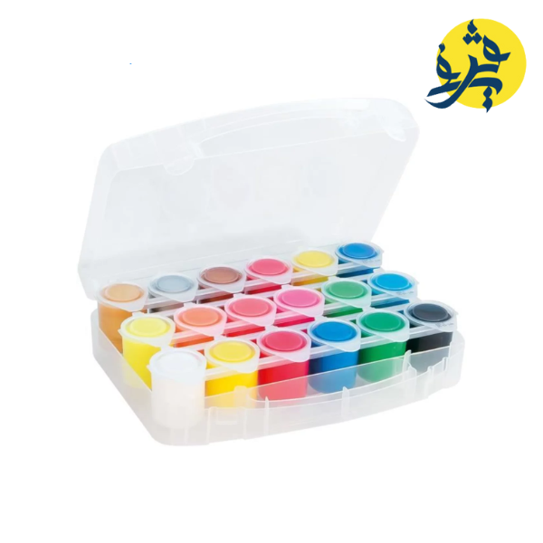 Gouache liquide fluo et métallisée 18 couleurs de 25 ml - PRIMO