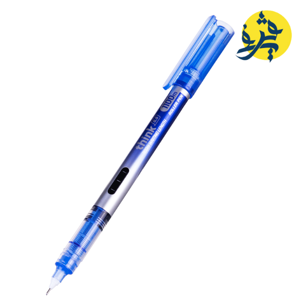 Stylo roller bleu 0,5 mm THINK - Deli