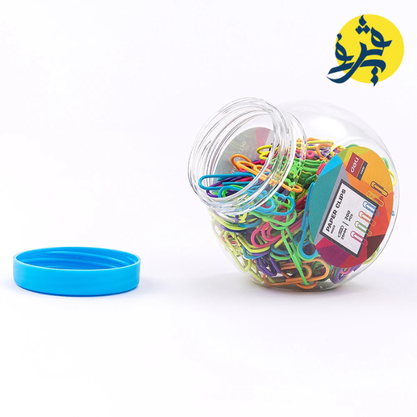 Boite de 200 trombone  colorés RIO - Deli