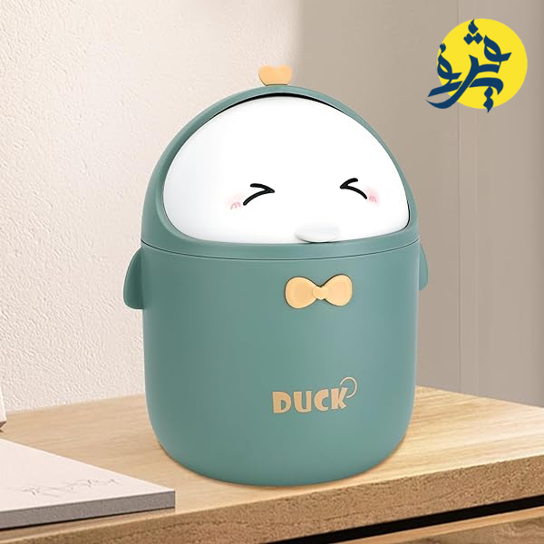 Corbeille a papier en plastique CUTE DUCK - Vision