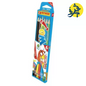 Boite de 6 Crayons de couleur  EFFAÇABLE WOW "TECHNO" REF.5800