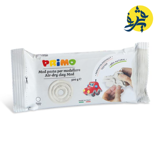 Pâte à modeler 500gr blanche air-dry - PRIMO REF.285M0D500B