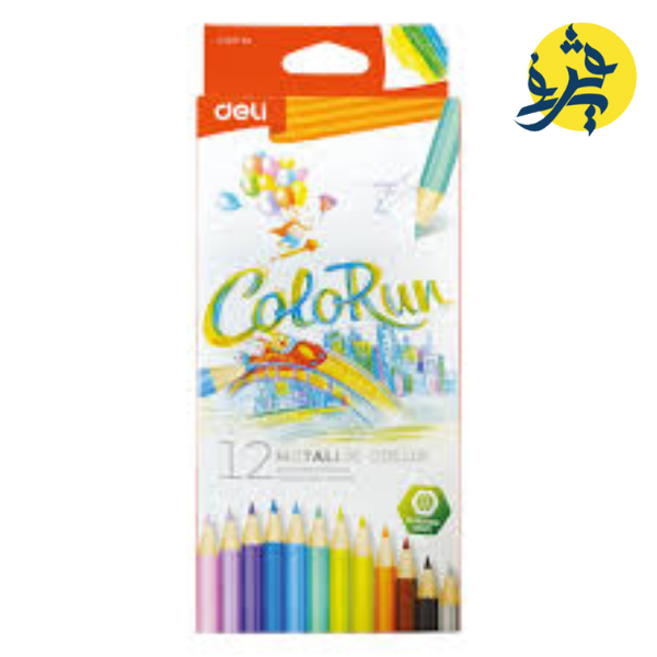 boite de 12 Crayons de colorun - Deli