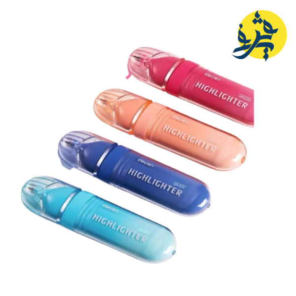 Surligneur fluorescent pochette de 4 - DELI