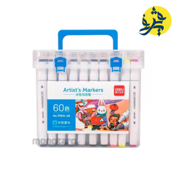 Marquer sketch double tetes de 60 couleurs - DELI