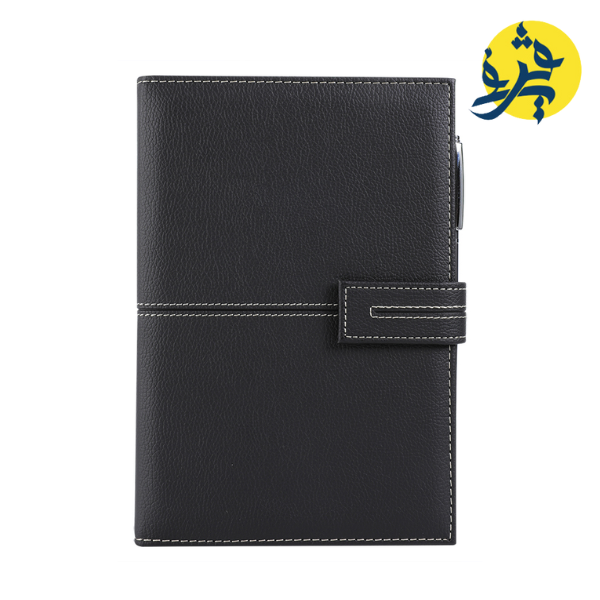 Noote book learther cover en pu aimanté  A5 - DELI