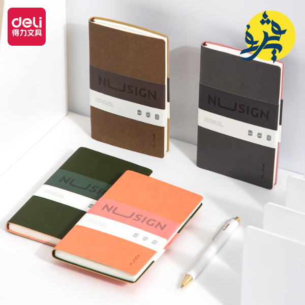 Noote book PU learther cover A6 - DELI