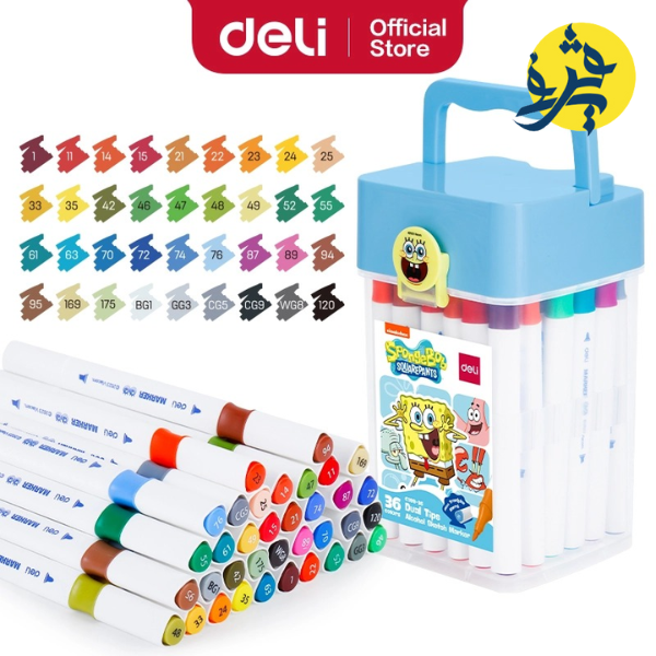 Marquer sketch double tetes boite de 36 - DELI