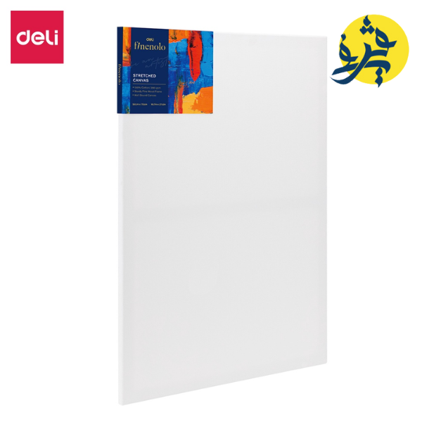 TOILE STRETCH POUR PEINTURE 100 % COTON 60X80 CM 280 G - DELI REF EC279-11