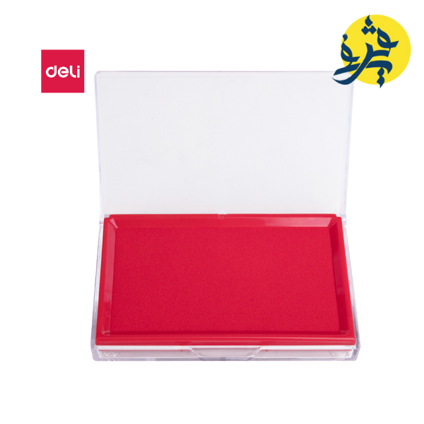 BOITE A TAMPON ENCREUR BLEU   DELI - 9864