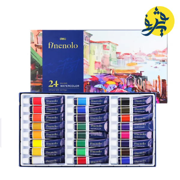 WATERCOLOR TUBE SET (24 Colors 12ML) | FINENOLO DELI C19-24