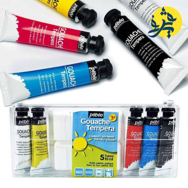 PEINTURE PEBEO GOUCHE TEMPERA 10 TUBE REF 678000