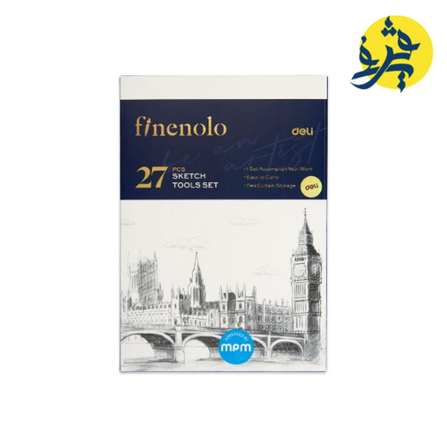 Charger l&#39;image dans la visionneuse de la galerie, CRAYON NOIR TROUSSE DE 27 PCS - DELI REF C27
