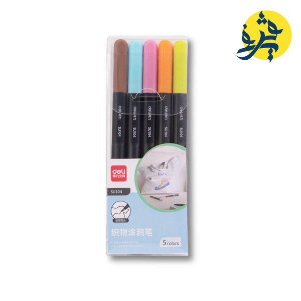 MARQUEUR TISSU POUCHETTE DE 5 PCS - DELI REF SU104