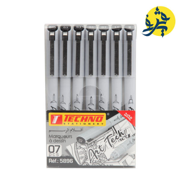 MARQUER A DESSIN NOIR ART TECH EN "TECHNO" REF.5896