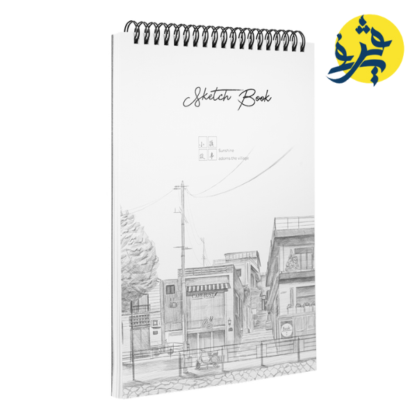 SKETCH BOOK B5 SPIRAL 100G 40F "DELI" REF.73628